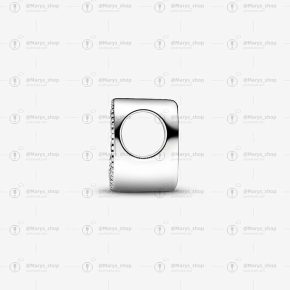 Pandora Letter U Alphabet Charm - Picture 3 of 6